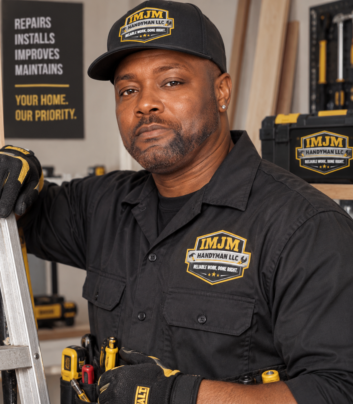 Dewayne, owner of IMJM Handyman